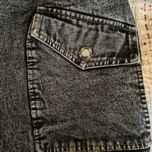 Thick Fur Jeans Jacket- New - Picture 4 of 4